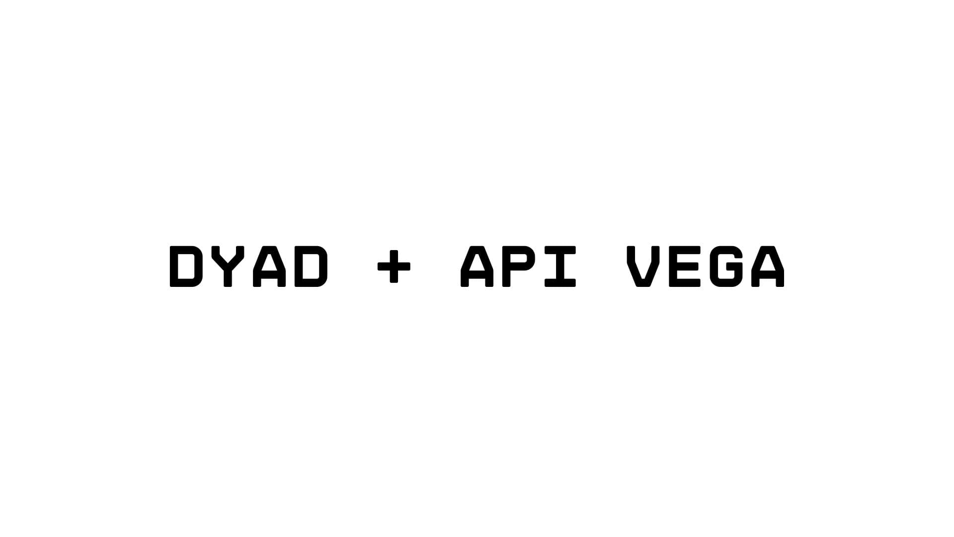 Dyad подключаем к API