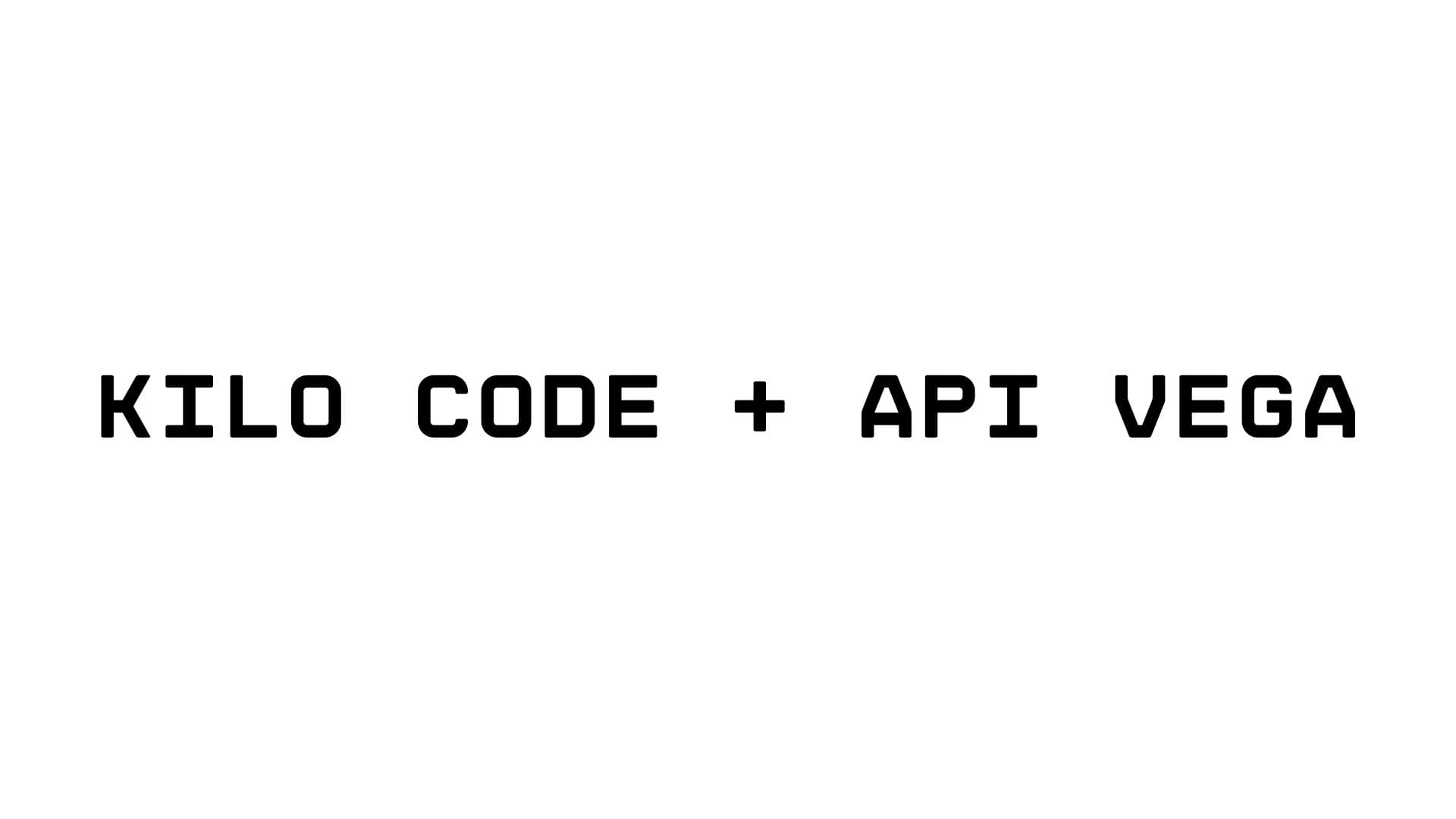 Kilo Code подключаем к API